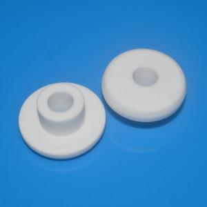 China Electrical Resistivity Flanged Alumina Ceramic Parts , Ceramic Bush Industrial Grade wholesale