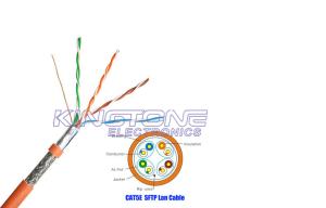 China 24AWG Solid Bare Copper CAT5E Network Cable wholesale