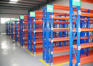 China Pitch 55mm Long Span Shelving Medium Duty Racking Q235 Steel wholesale