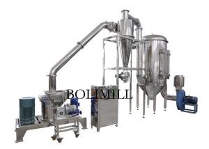 China Cardiac Leaf Tea Leaf 300 Mesh 2000RPM Food Pulverizer Machine wholesale