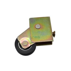 China Black Plastic Casing Sliding Bearing Wheel Roller wholesale