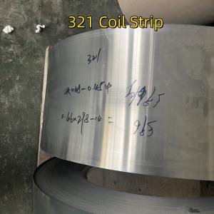 China Grade 1.4541 X6CrNiTi1810 SUS 321 Stainless Steel Coil Cold Rolled 2B Polished 0.5*298mm wholesale
