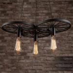 Black Loft Style industrial pendant lights for Bar Kitchen Coffee Shop
