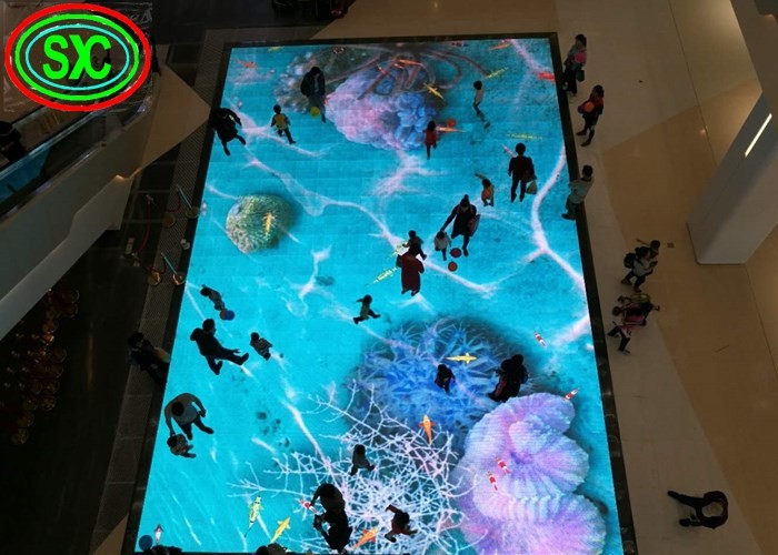 P3.91 Indoor Full Color LED Lighting Dance Floor 250*250mm LED Module 65410 Points/Square Meter