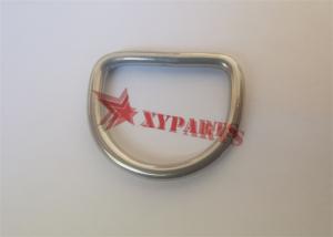 China 3 X 25 X 30 Mm Stainless Steel D Type Lacing Rings For Fixing Insulation Jackets wholesale