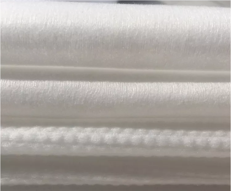 White Spunlace Nonwoven Fabric 70% Tencel / 30% Cupro Sample Available