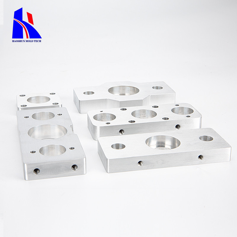 OEM ODM Precision Aluminum Part Silver Polishing Parts CNC Machining Service