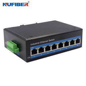 China 8 Port 100m Unmanaged Industrial POE Switch Ethernet UTP 1000Mbps wholesale