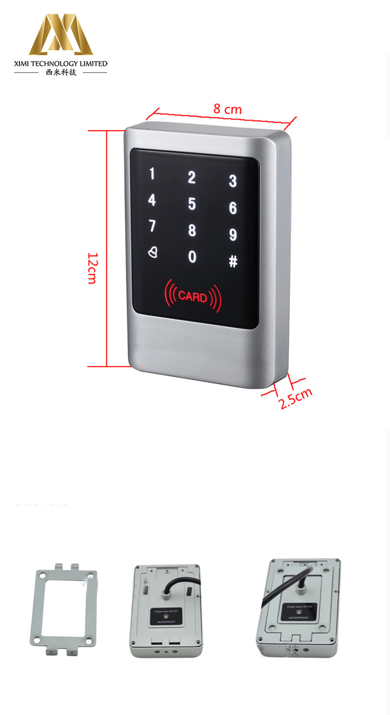 External LED Control 13.56 Mhz Rfid Reader Reverse Polarity Protection