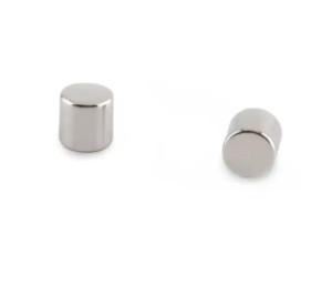 China NdFeB Neodymium Cylinder Magnets N50-N52 Grade NiCuNi Magnet wholesale