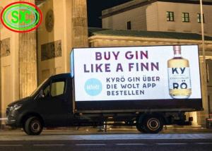 China P10 Full Color Car LED Sign Display with High Definition, Truck LED Screen wholesale