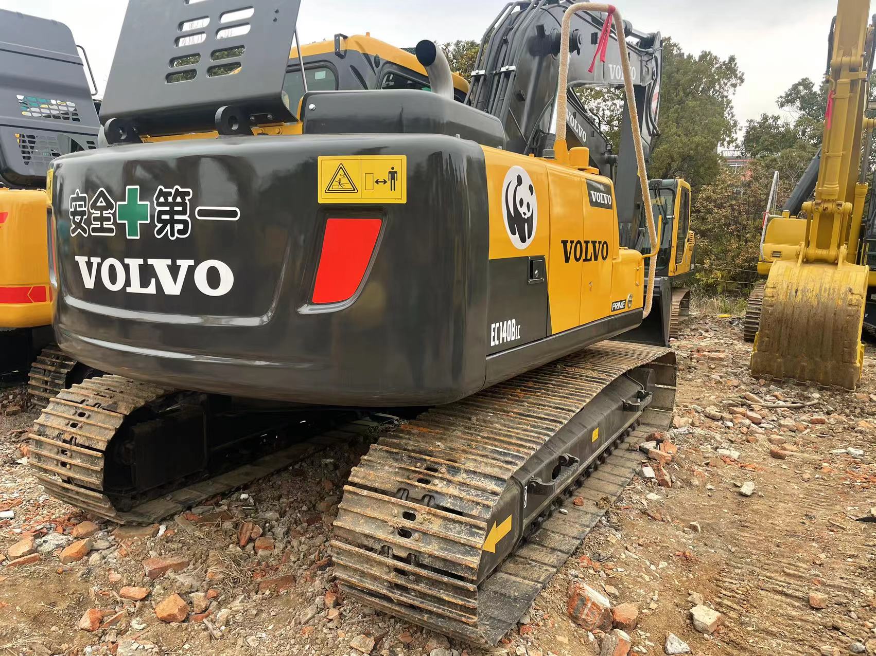 Used 14 Ton Digging Machine VOLVO EC140B Second Hand Excavator