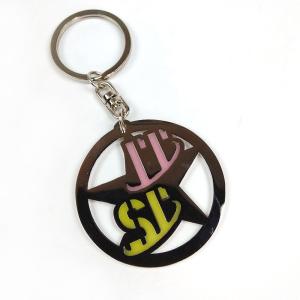 China Color Transparent Lacquer Promotional Keychain Vibrant Twist For Brand wholesale
