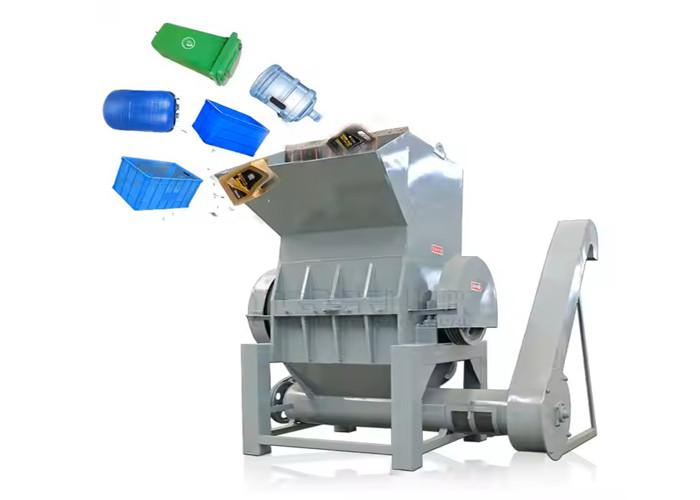 PP / PVC / PET Plastic Recycling Crusher Machine For Plastic Recycling
