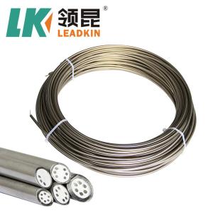 China K Type Mineral Insulated Thermocouple Cable SS304 Sheath 0.5mm 2 Core wholesale
