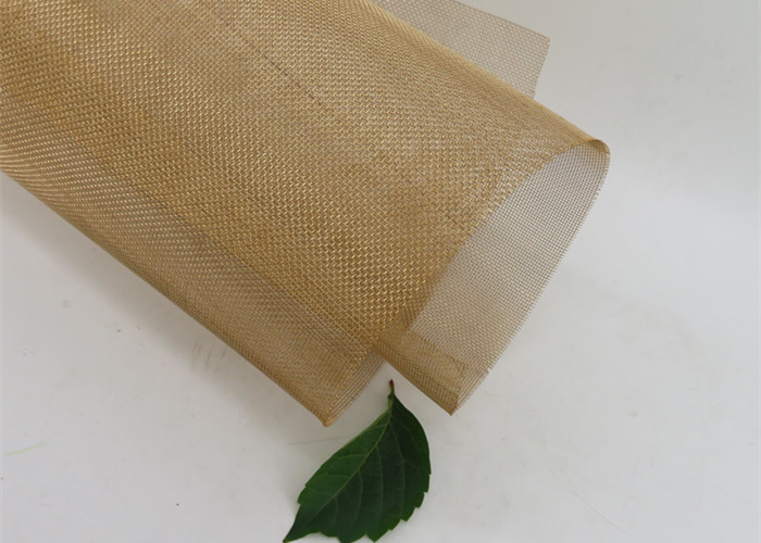 Phosphor Bronze Copper Mesh Cloth Plain Dutch Weaving For Making Paper Machine