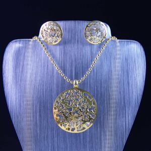 China High Quality Stainless Steel Jewelry Set LUS132 wholesale
