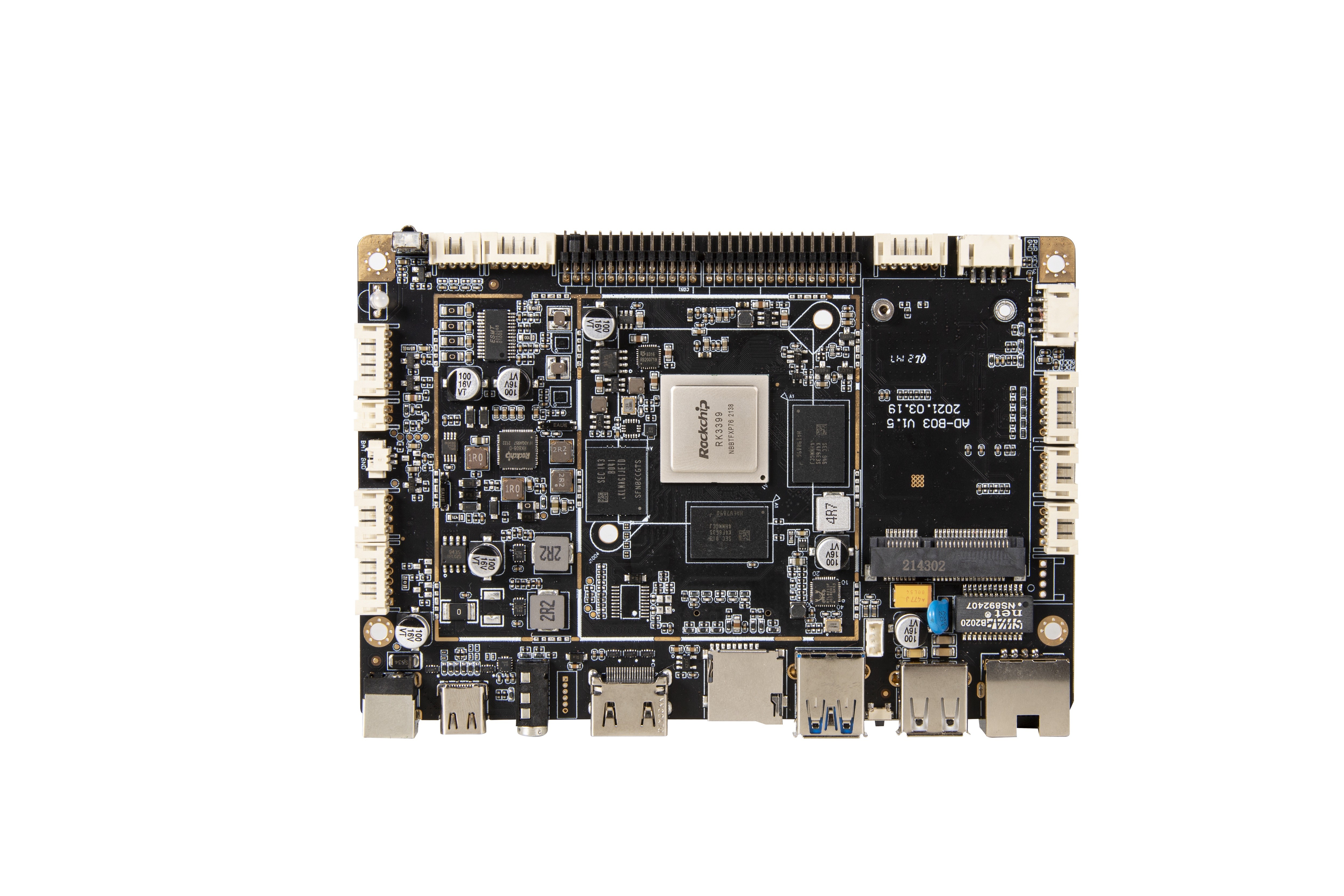 ODM RK3288 RK3399 Embedded ARM Board PCBA Industrial Android Motherboard