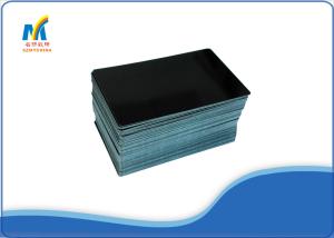 China Durable Black Sublimation Business Card Blanks , Modern Unique Business Cards wholesale