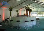 Temporary Clear Roof Wedding Marquee Tents Fire Retardant Rot Proof Guest Tent