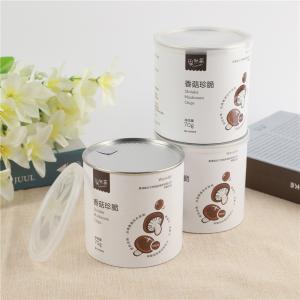 China Paper Composite Plastic Food Cans Retractable Kraft Paper Tube Packaging wholesale