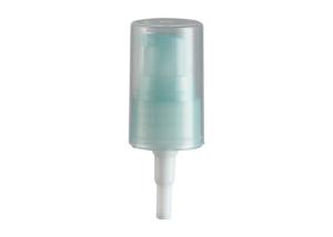 China Transparent Cosmetic Pump Dispenser Colorful Ribbed For Hair Care wholesale