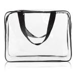 Waterproof Unisex 3pcs Clear Vinyl PVC Makeup Pouch