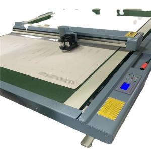 China 1500*1200mm Print Dimension Flatbed Cutting Machine for HP45 Ink Box Contour Cutting wholesale