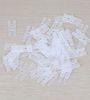 White Balloon Decoration Accessories , Balloon Clip Ties H Shape Easy Sealing