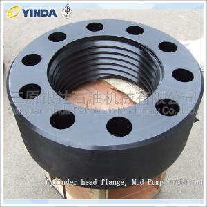 China Cylinder Head Flange Mud Pump Fluid End AH36001-05.02 45 Steel Forging wholesale