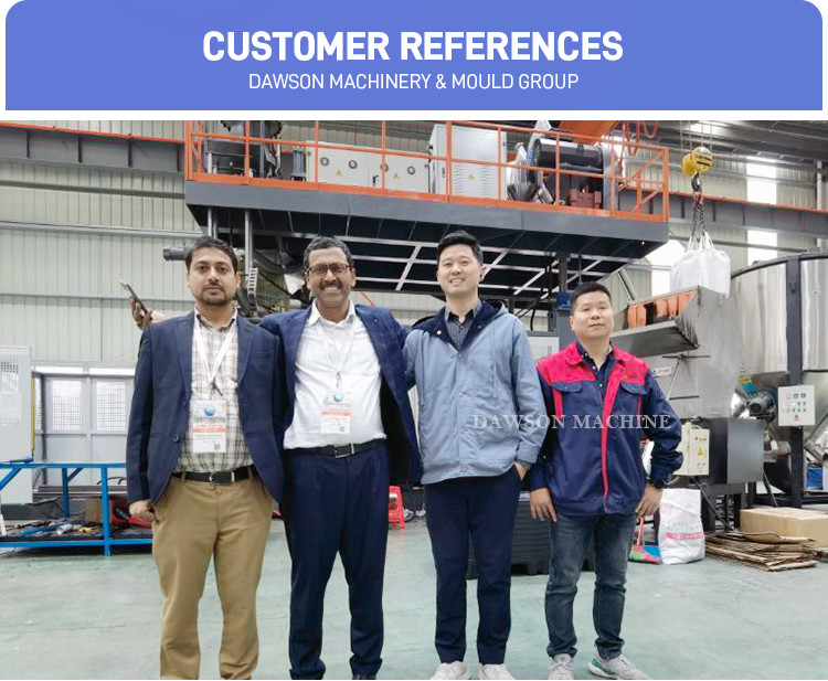 High Productivity Extrusion Moulding Machine For 2-5L Laundry Detergent Bottle HDPE LDPE PP