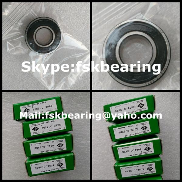 Nylon Cage 6001-C 2BRS INA Deep Groove Ball Bearing with Labyrinth Seal