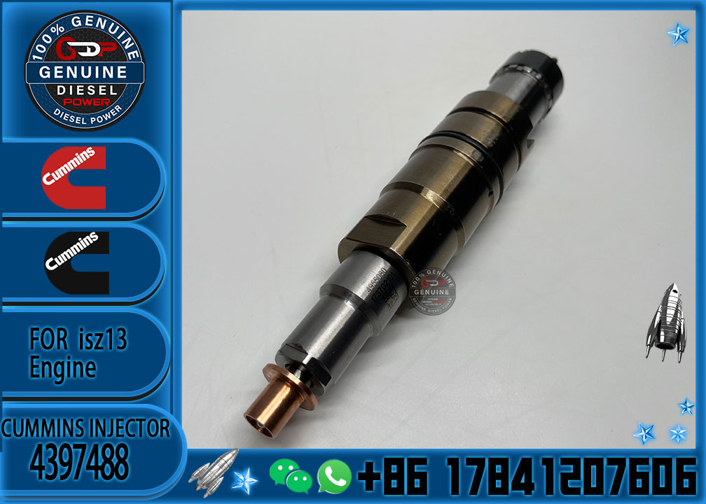 Marine Engine Parts Original Cummins 4397488 Fuel Injector 4397488