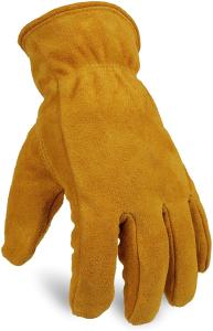 China Anti Puncture Leather Work Gloves OEM ODM wholesale