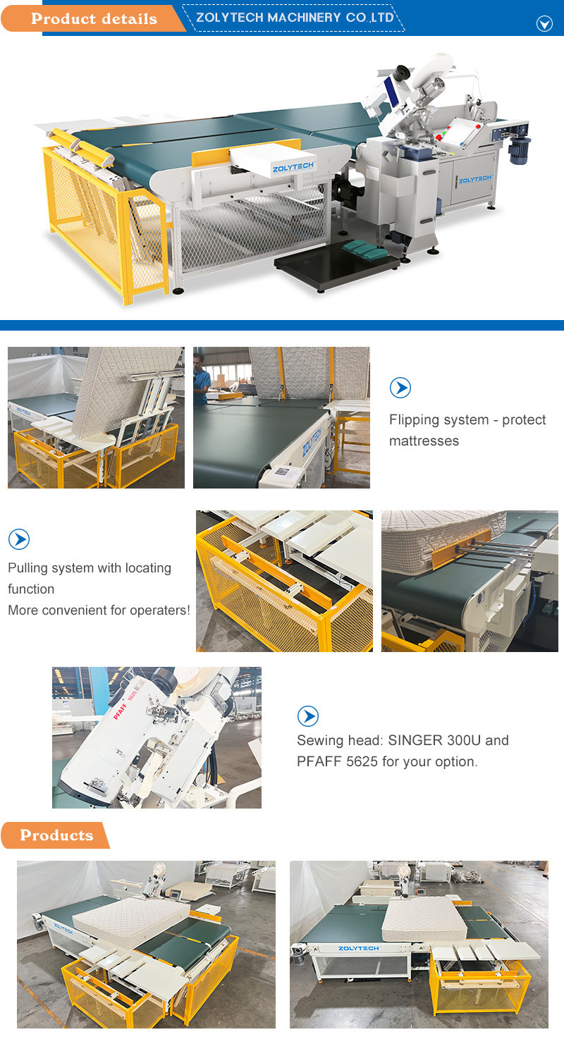 Buy Intelligent Automatic Mattress Tape Edge Sewing Machine Supplier China
