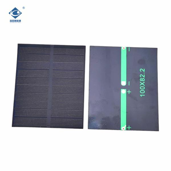 ZW-100822 PET Solar Photovoltaic Panel Ultralight Charger 1.0W Lightweight Solar