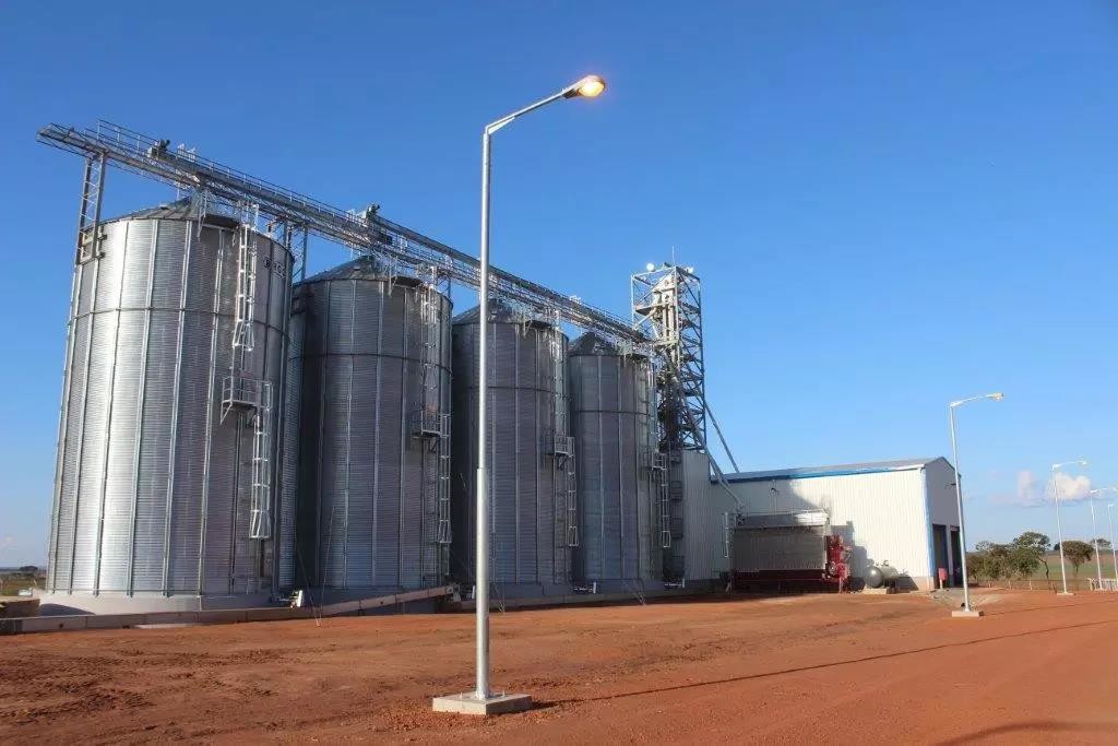 Prefabricated Steel Structure Erection Maize Processing Mill Workshop Plant