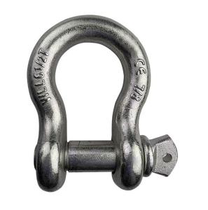 China Rustproof Polished Forged Hardware , Practical Heavy Duty Shackle wholesale