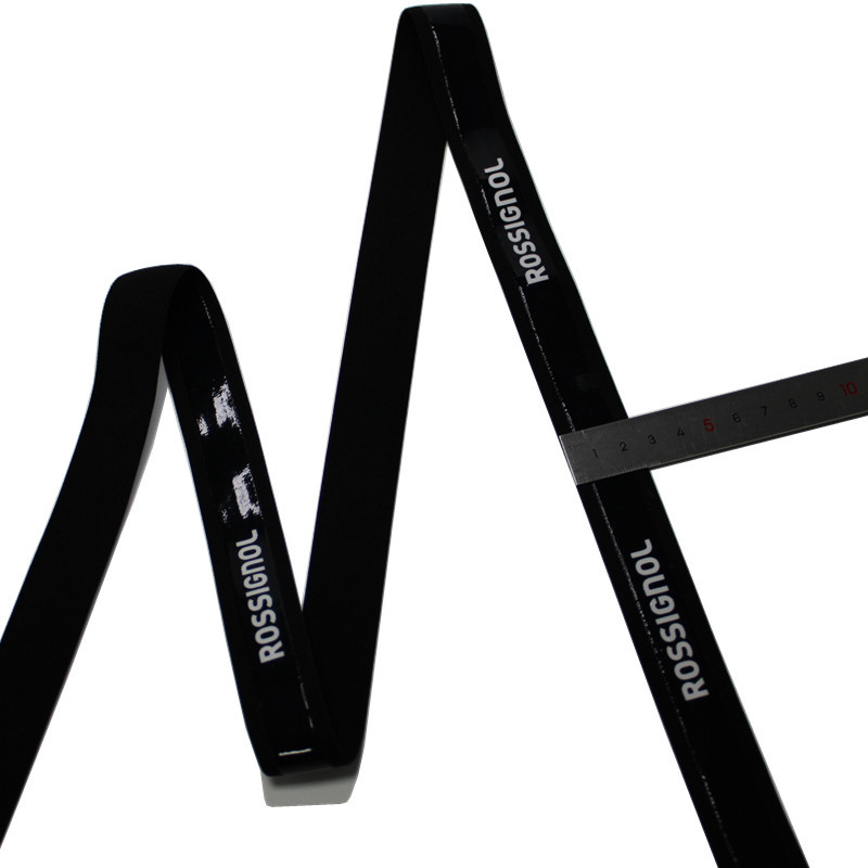 Silicone Elastic With Printed Logo Nylon Non Slip Waistband