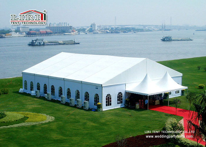 White PVC Waterproof 20x30m Luxury Out Door Big Wedding Tents