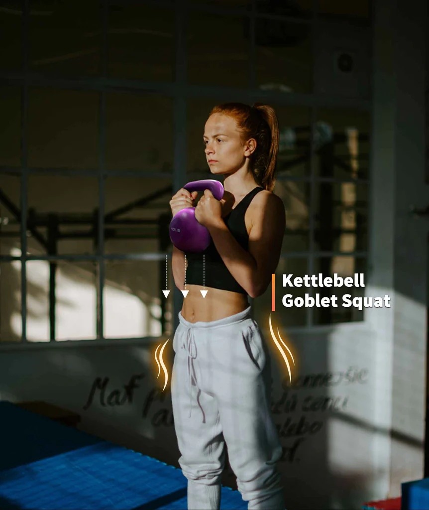 Color kettlebell multi-specification women's small dumbbell fitness equipment home squat slim arm training