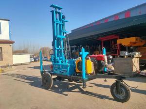 China Advanced Pneumatic Water Well Drilling Rig Fast Lifting Speed Of 0-30 M/Min wholesale