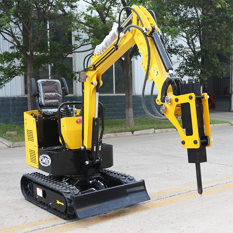 Electric Mini Excavator Transport Easy Orchard Bucket Crawler Small Digger