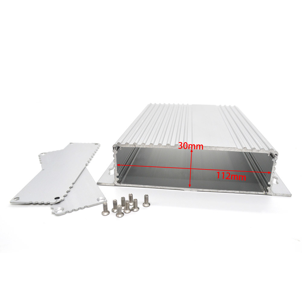 Anodized Aluminium Extrusion Molding Process Junction Box Electronic PCB Housing