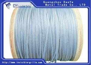 China Substitute Aluminums Stainless Steel Safety Cable For Invisible Grilles wholesale