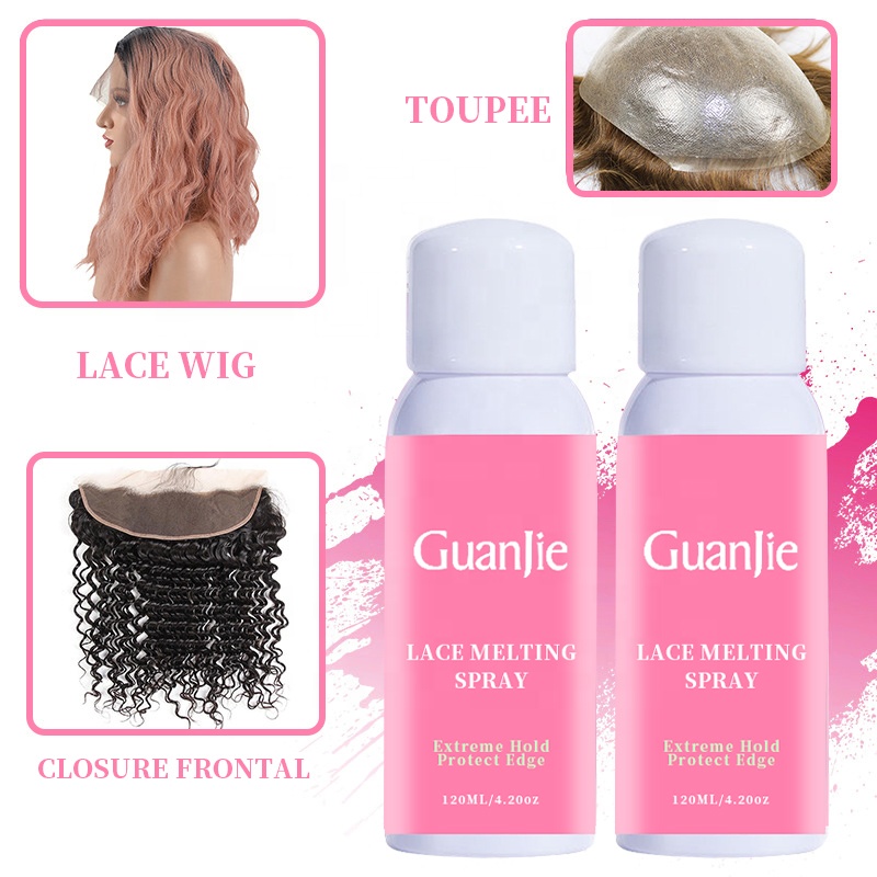 Waterproof Spray For Lace Wig Strong Hold Fast Dry Invisible Formula Aerosol Melting