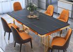 ISO9001 Durable Family Luxury Dining Room Table