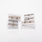 Lightweight 31.9mm Manual Pencil Sharpener Three Holes