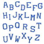 Custom Heat Cutting Embroidery Letter Patch For Clothing