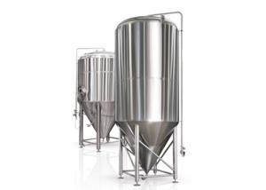 China Beer Insulated Dimple Jacket Stainless Conical Fermenter Fermentation Container wholesale